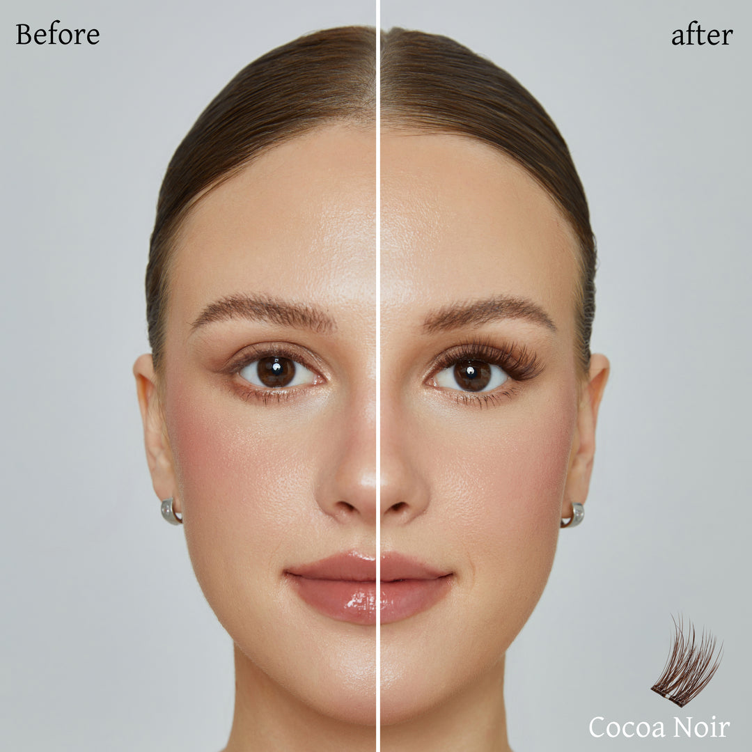 Cocoa Noir | 36 Individual  One-Grip Pre-Glued Lash