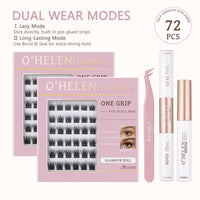 Glamour Doll | 72  Individual Lashes