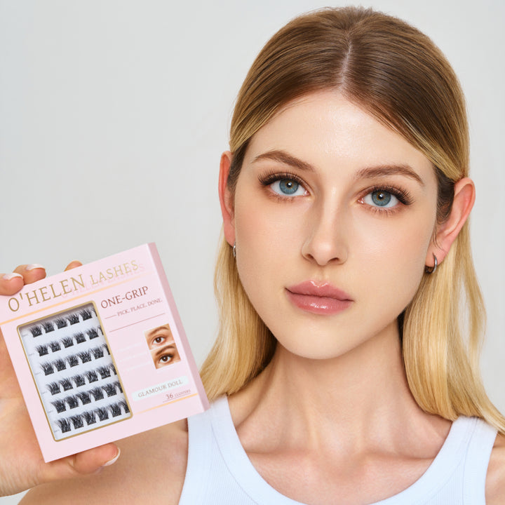Glamour Doll | 36 Individual  One-Grip Pre-Glued Lash