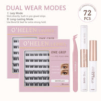 Moonlace | 72  Individual Lashes