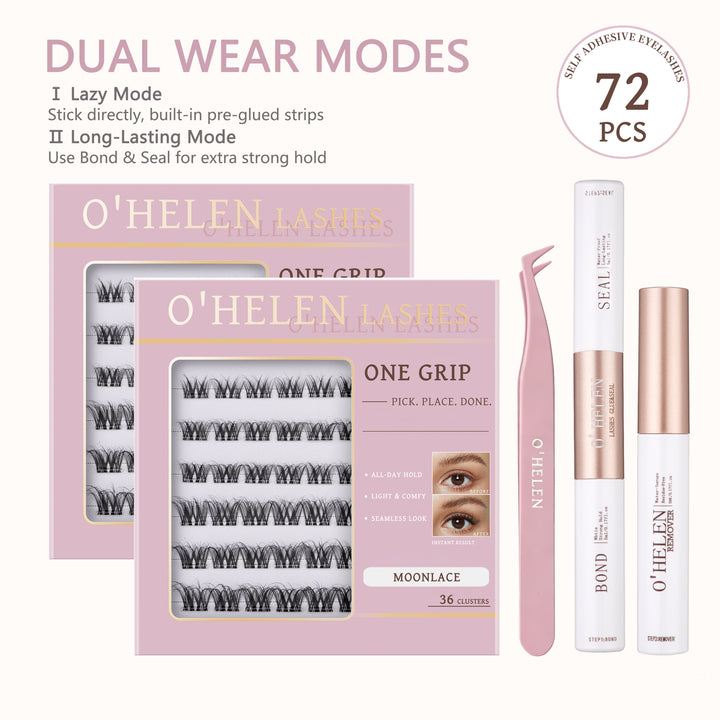 Moonlace | 72  Individual Lashes