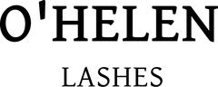 O’HELEN Lashes logo in black lettering.