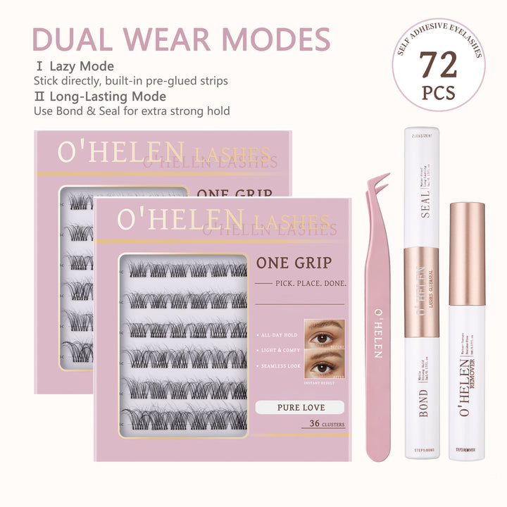 Pure Love | 72  Individual Lashes
