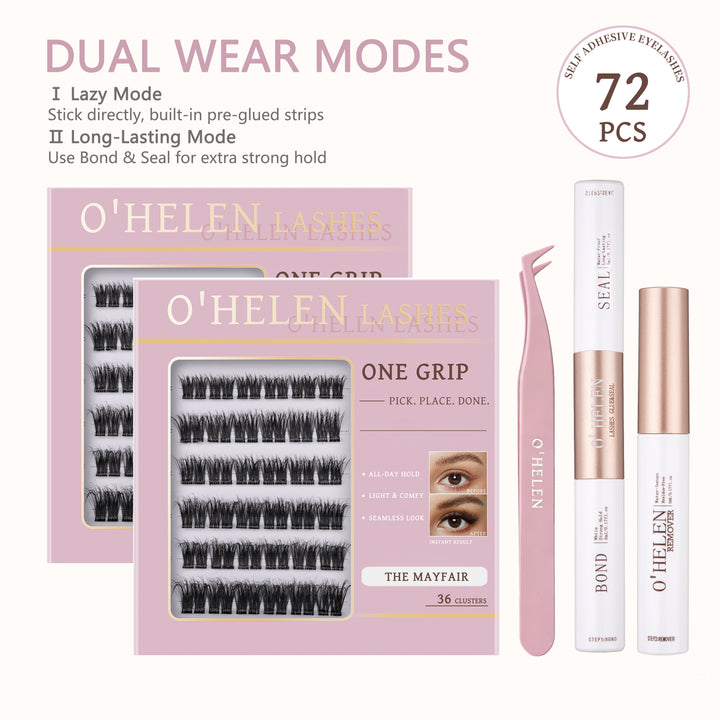 The Mayfair | 72  Individual Lashes